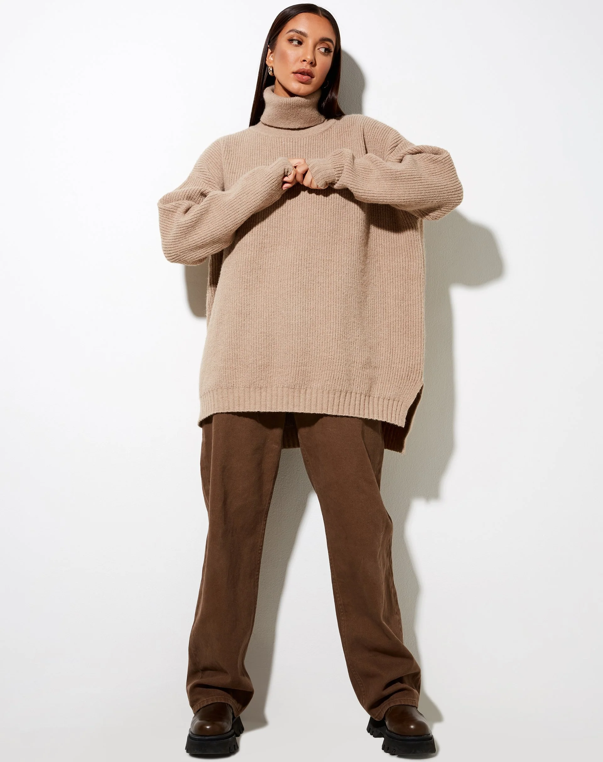 Thach Jumper in Grey Beige - Image 5