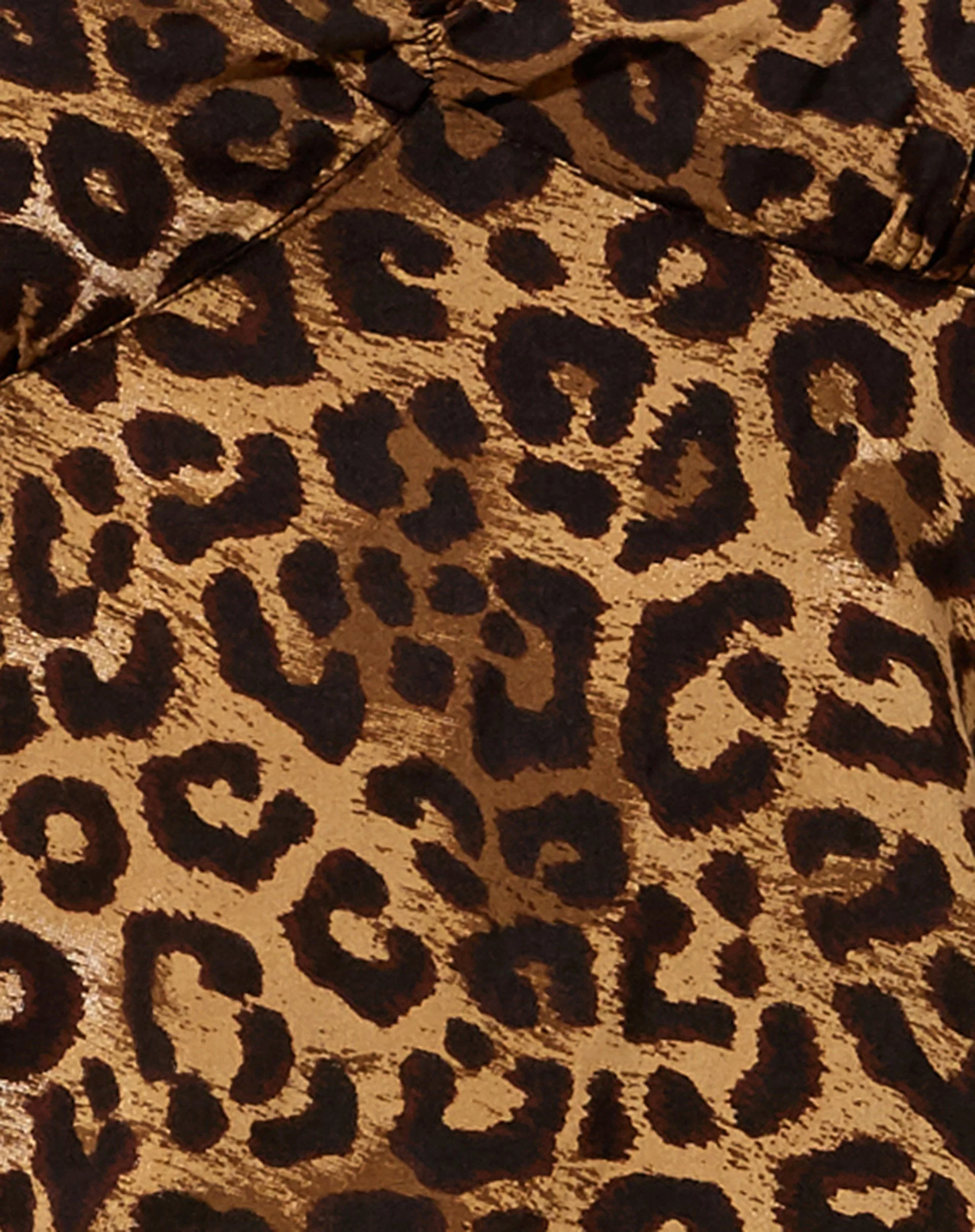Tielo Mini Dress in Night Leopard Brown - Image 5