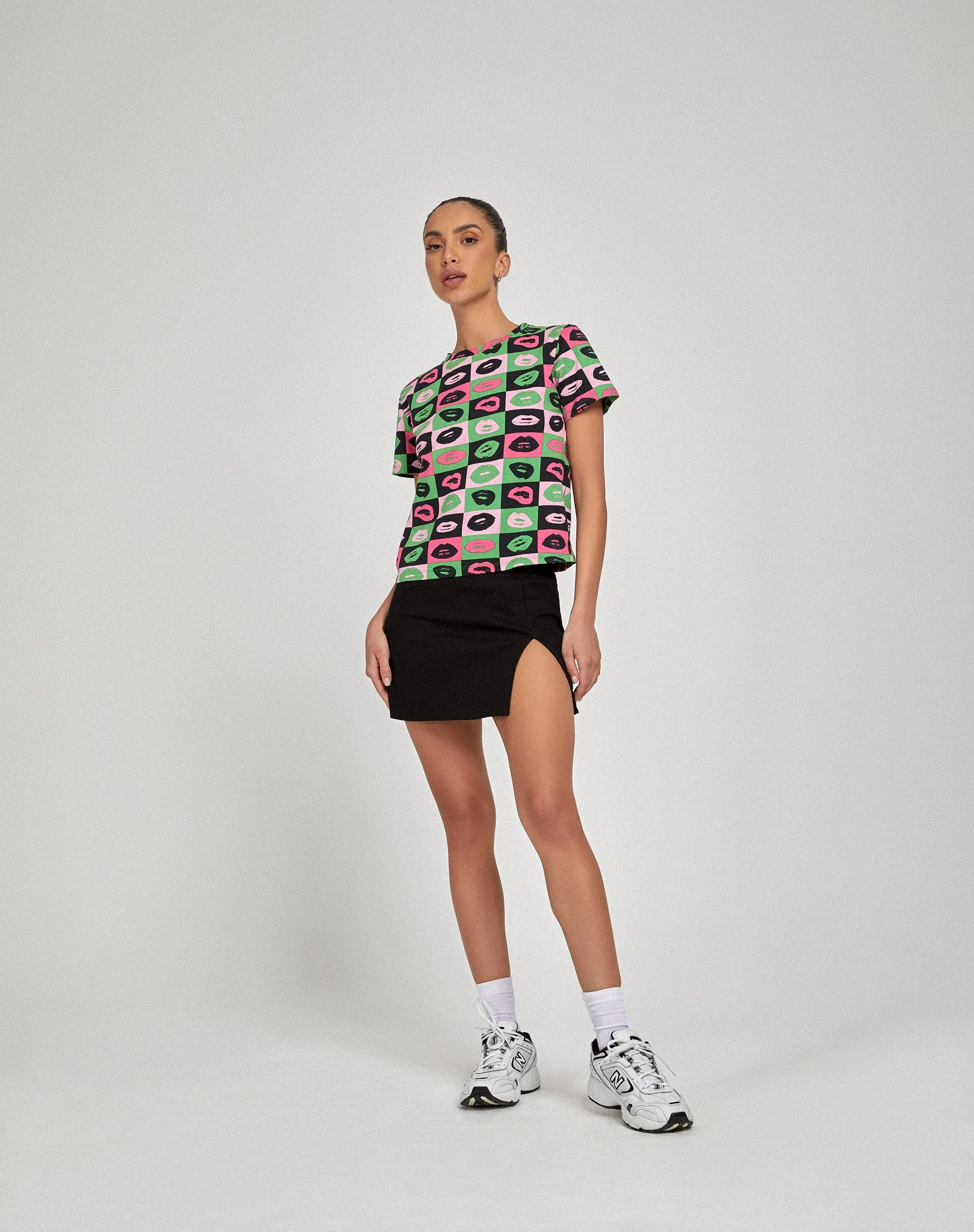 Tiona Top in Lips Green - Image 4