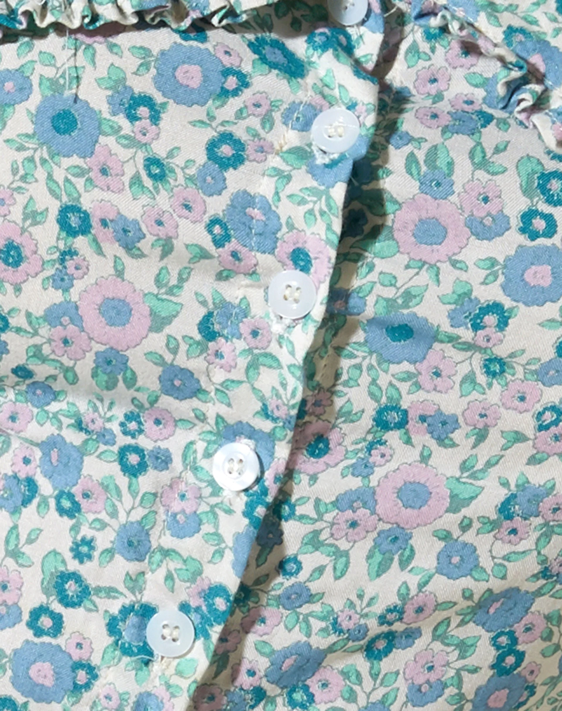 Tucci Top in Flower Power Blue - Image 5
