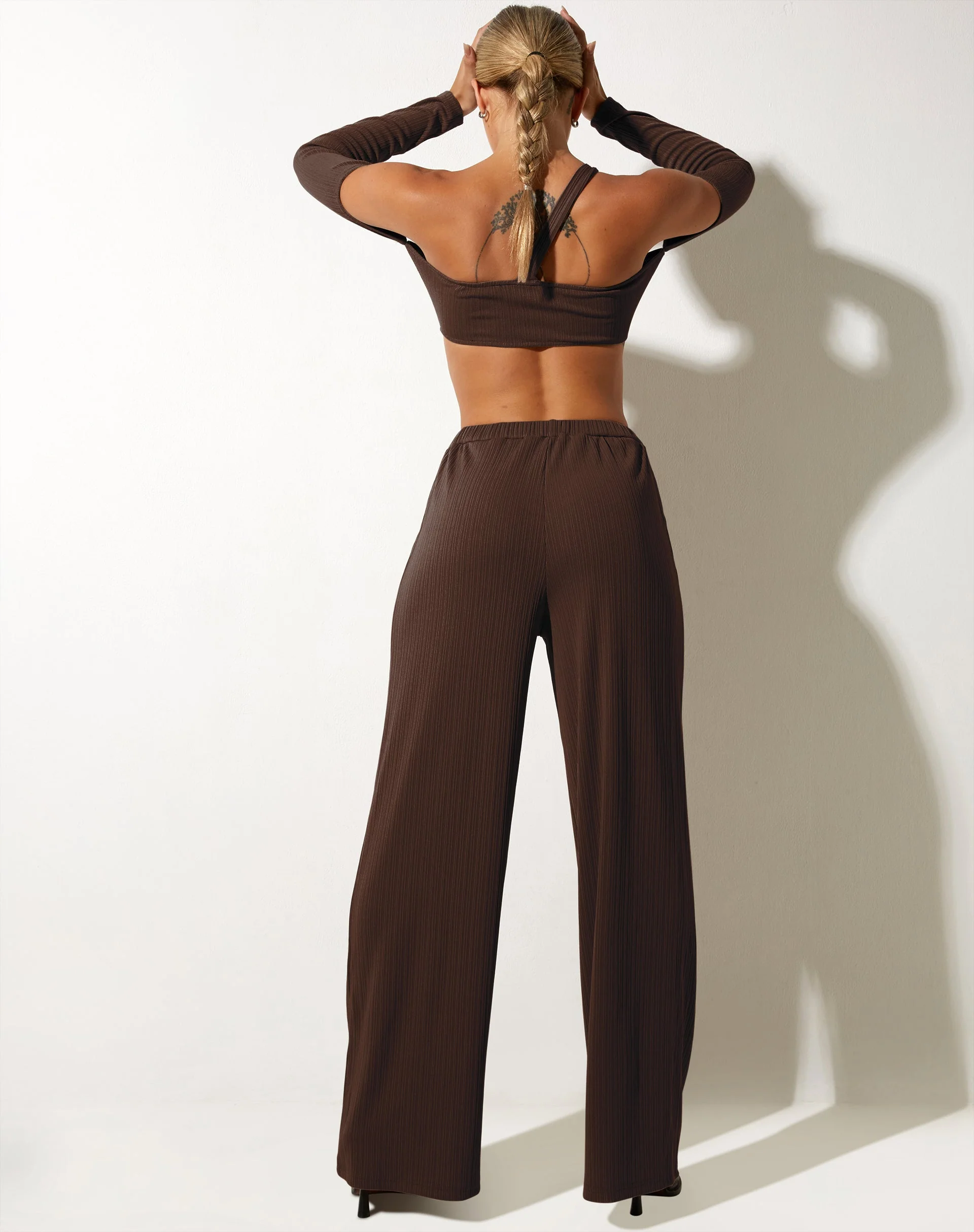 Vijas Bralette Top in Bitter Chocolate - Image 6