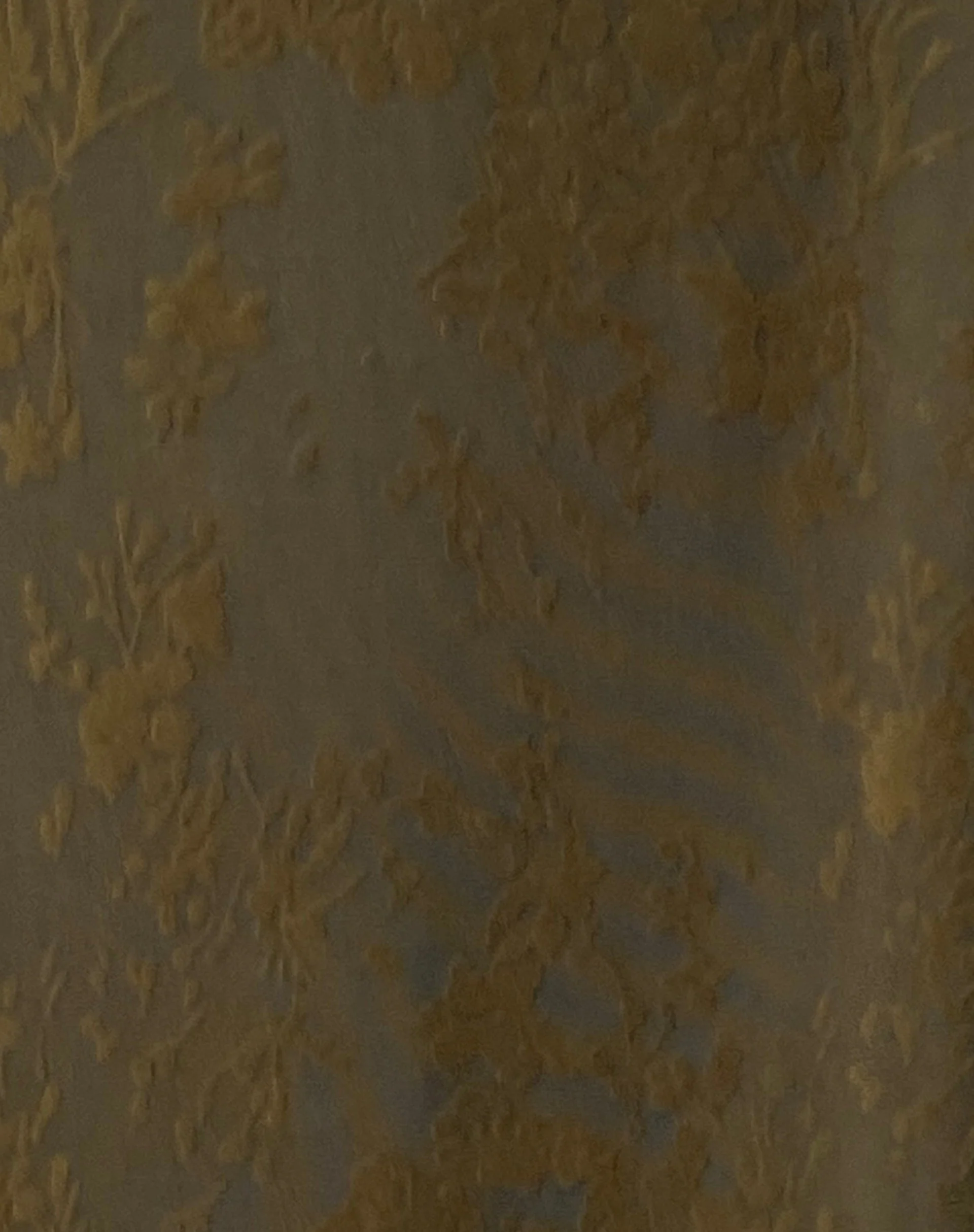Vilinia Midi Dress in Abstract Botanic Dark Olive - Image 7