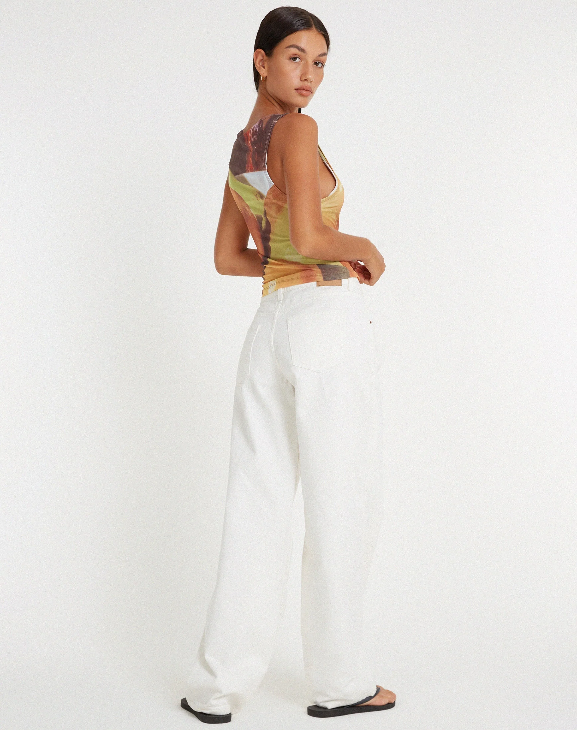 Vrista Top in Fruit Photoprint - Image 4