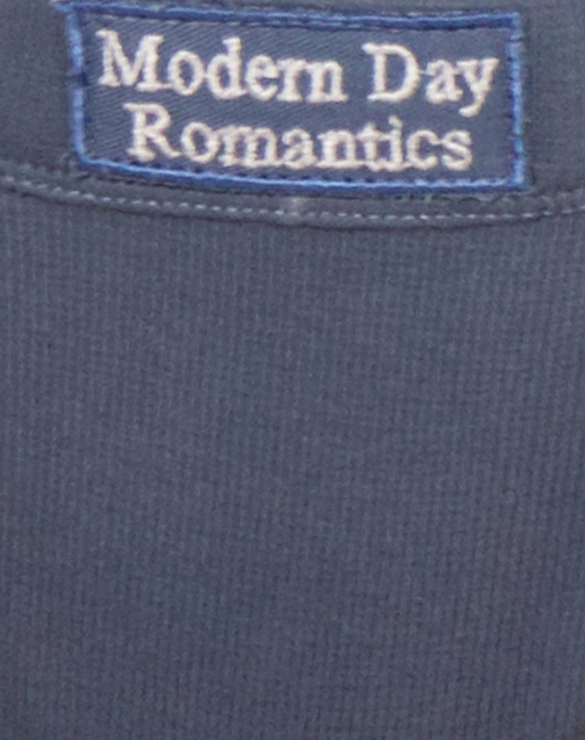 Vyas Pant in Faded Denim Modern Day Romantics Label Embro - Image 6