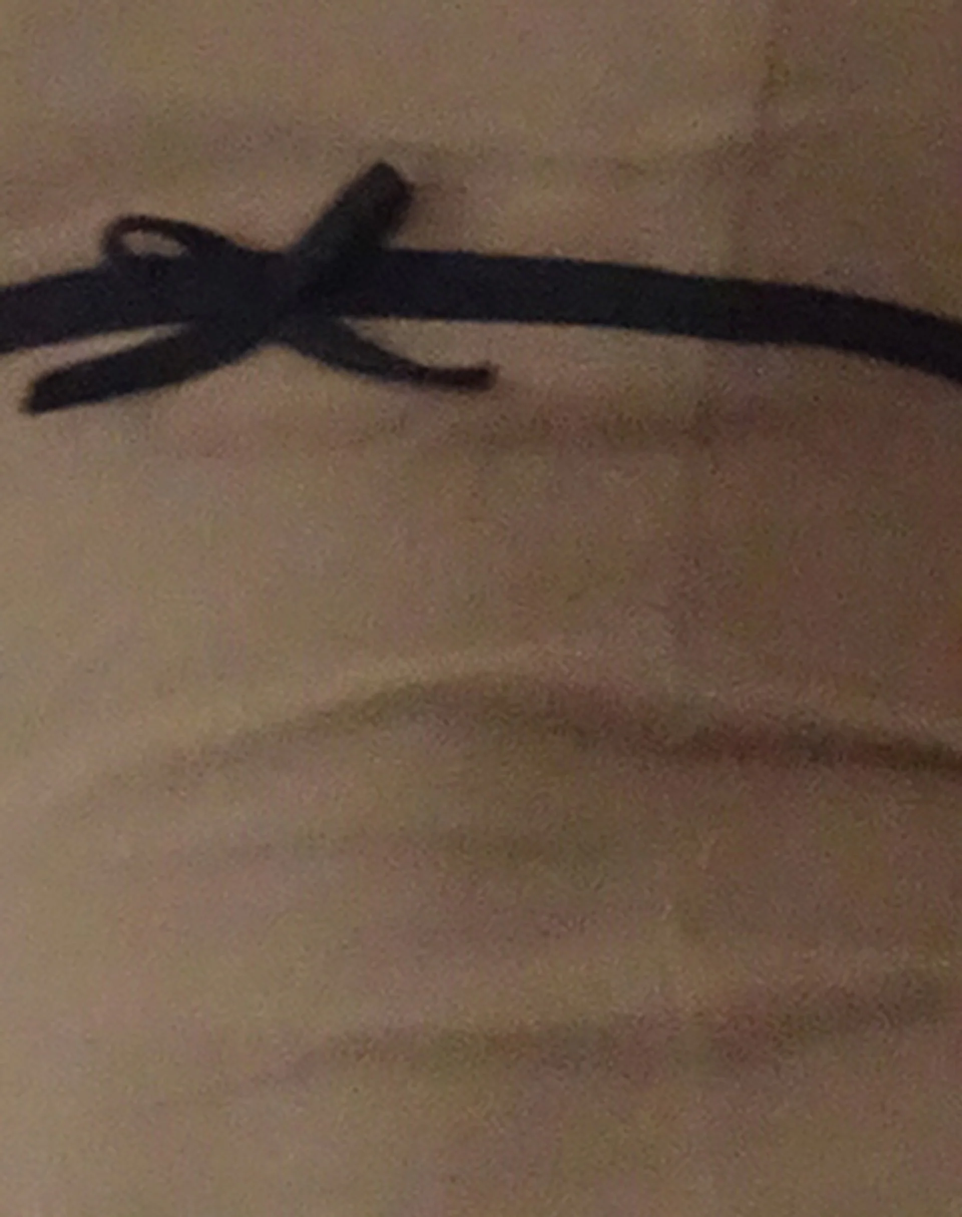 Woyla Bandeau Top in Coco with Black Bow - Image 7