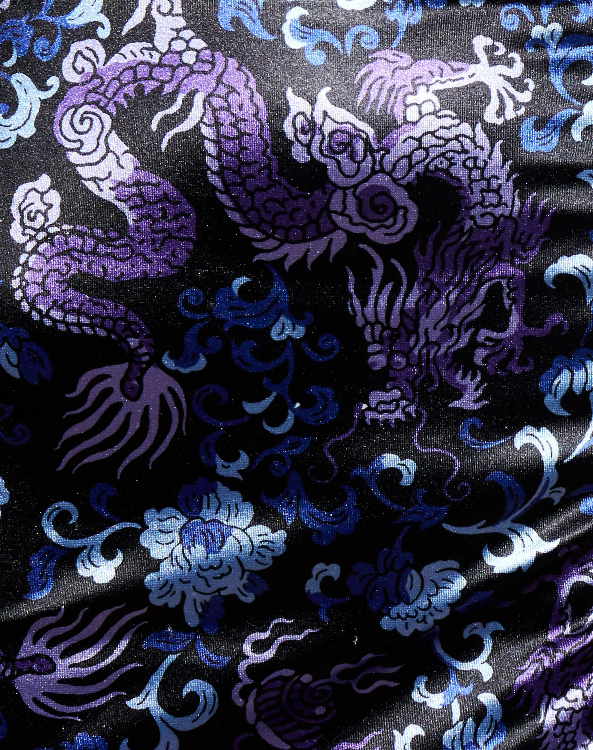 Wren Mini Skirt in Dragon Blue - Image 8