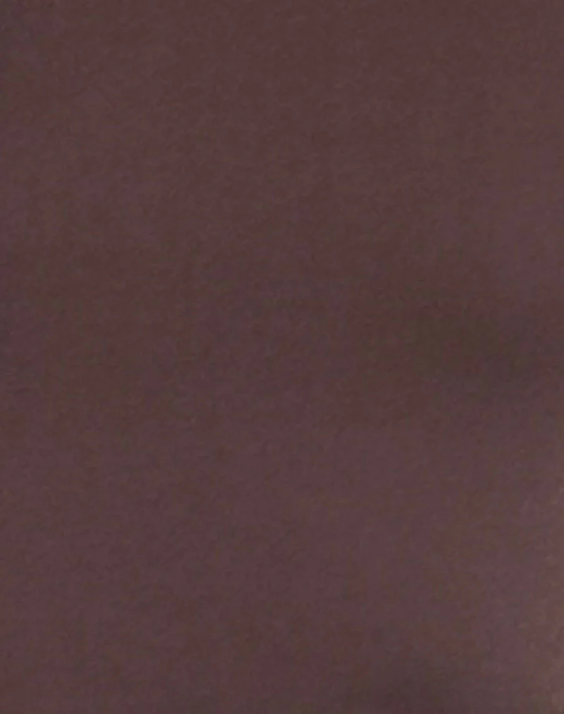 Xiwon Bow Back Top in Deep Mahogany - Image 5