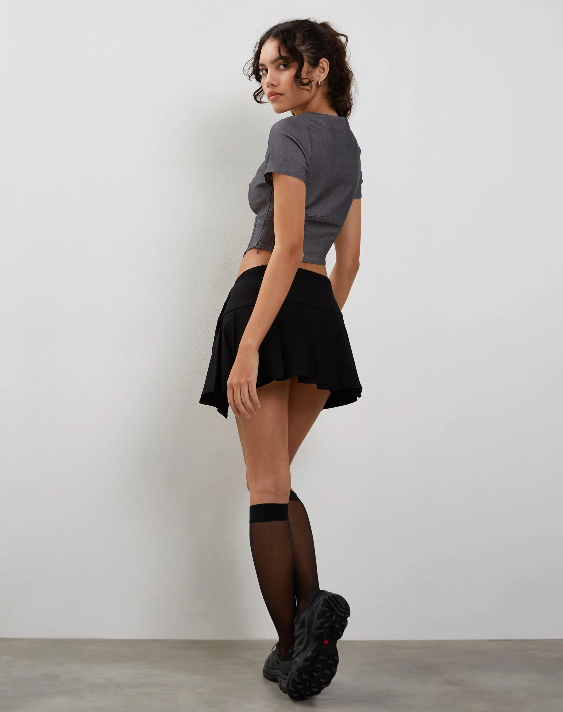Yahia Corset Top in Grey - Image 7