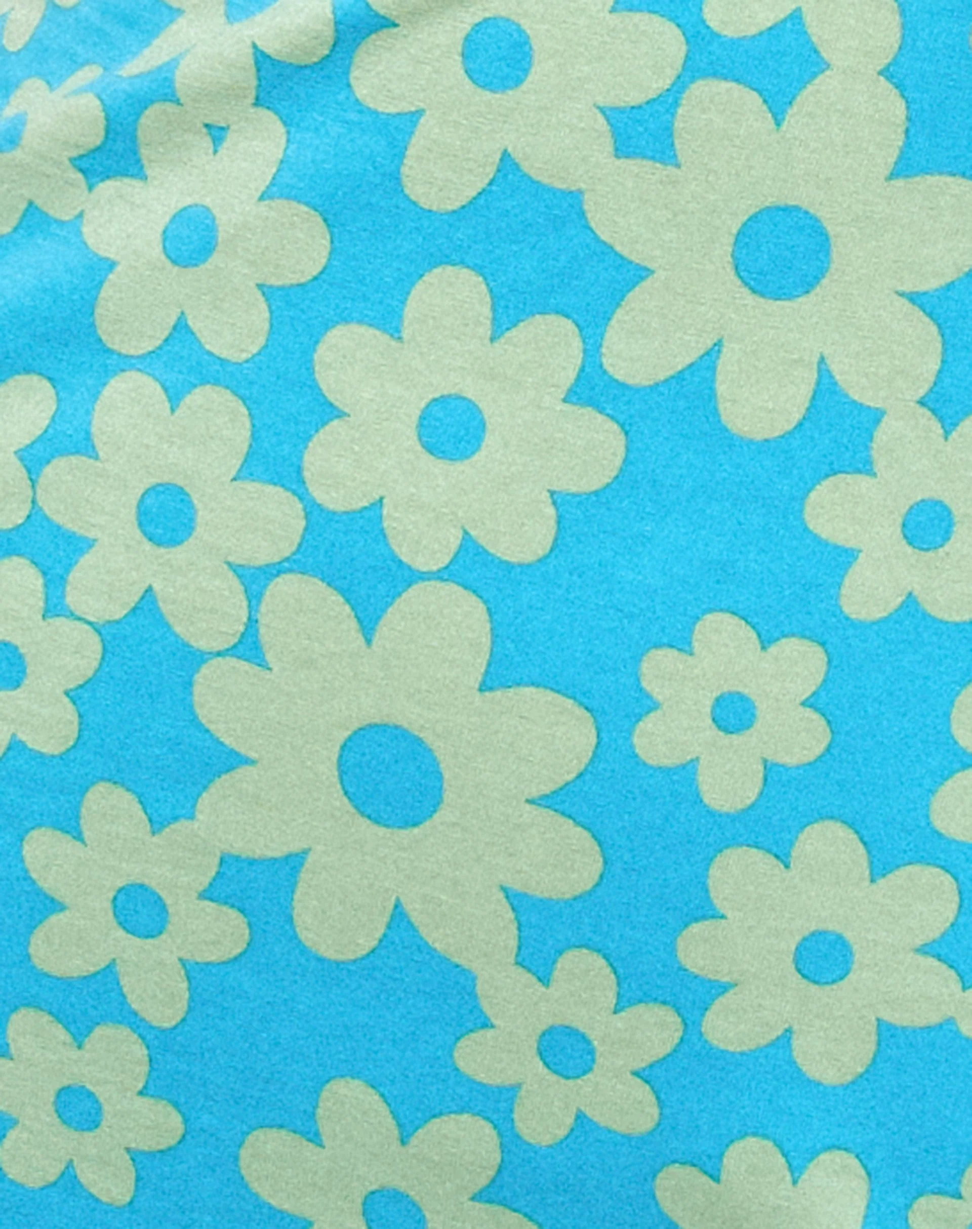 Yvette Mini Dress in Retro Daisy Blue - Image 108