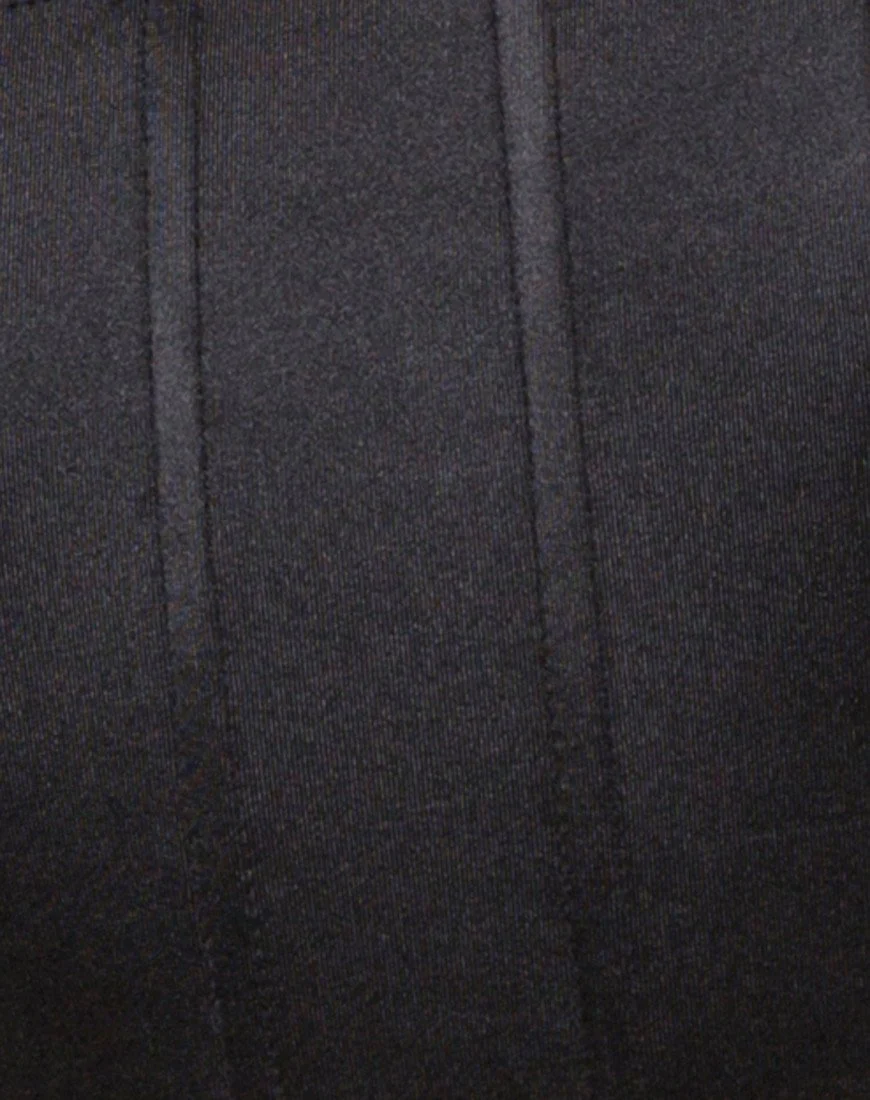 Zaid Mini Skirt in Black - Image 5