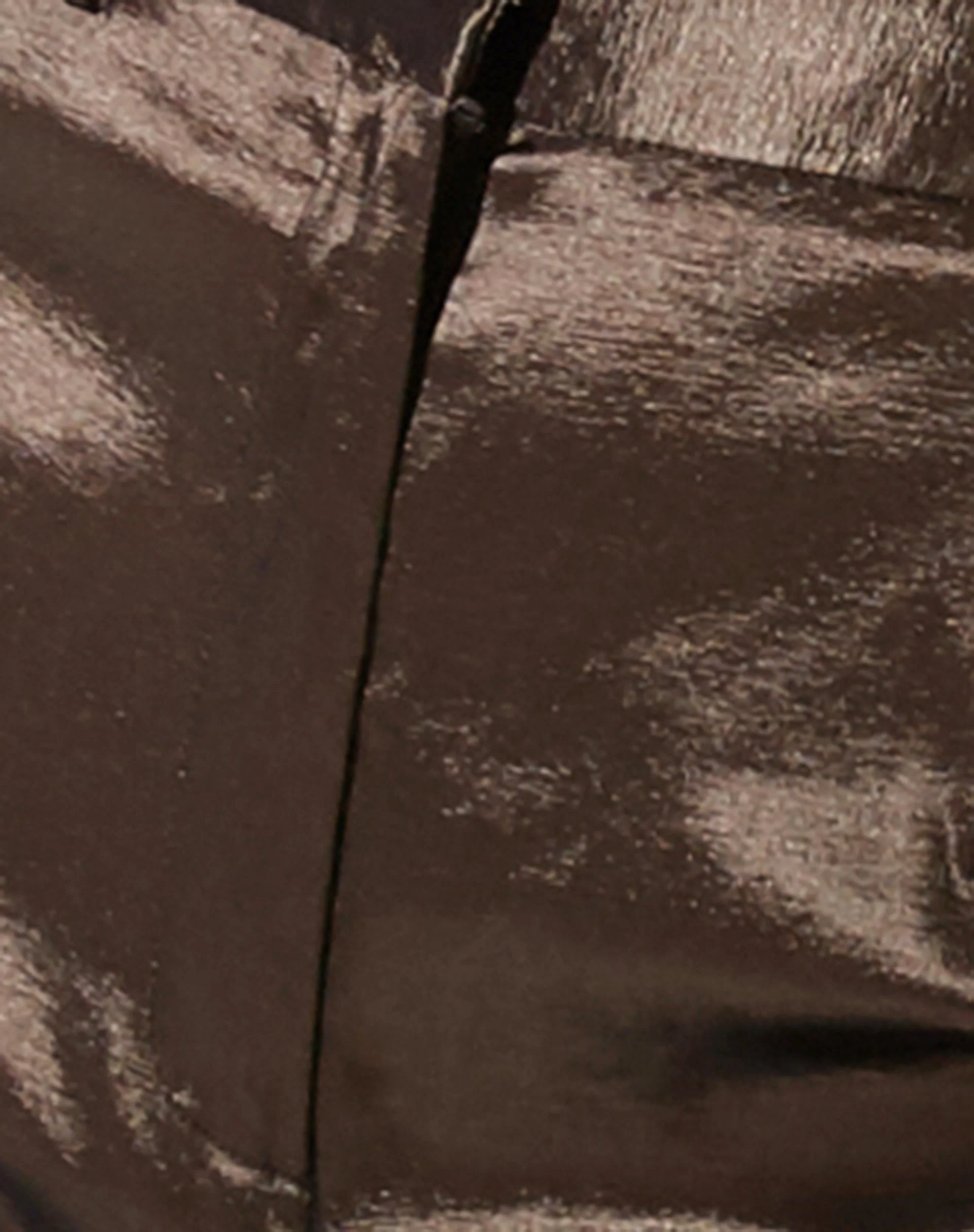 Zamora Trouser in Satin Bronze - Image 5