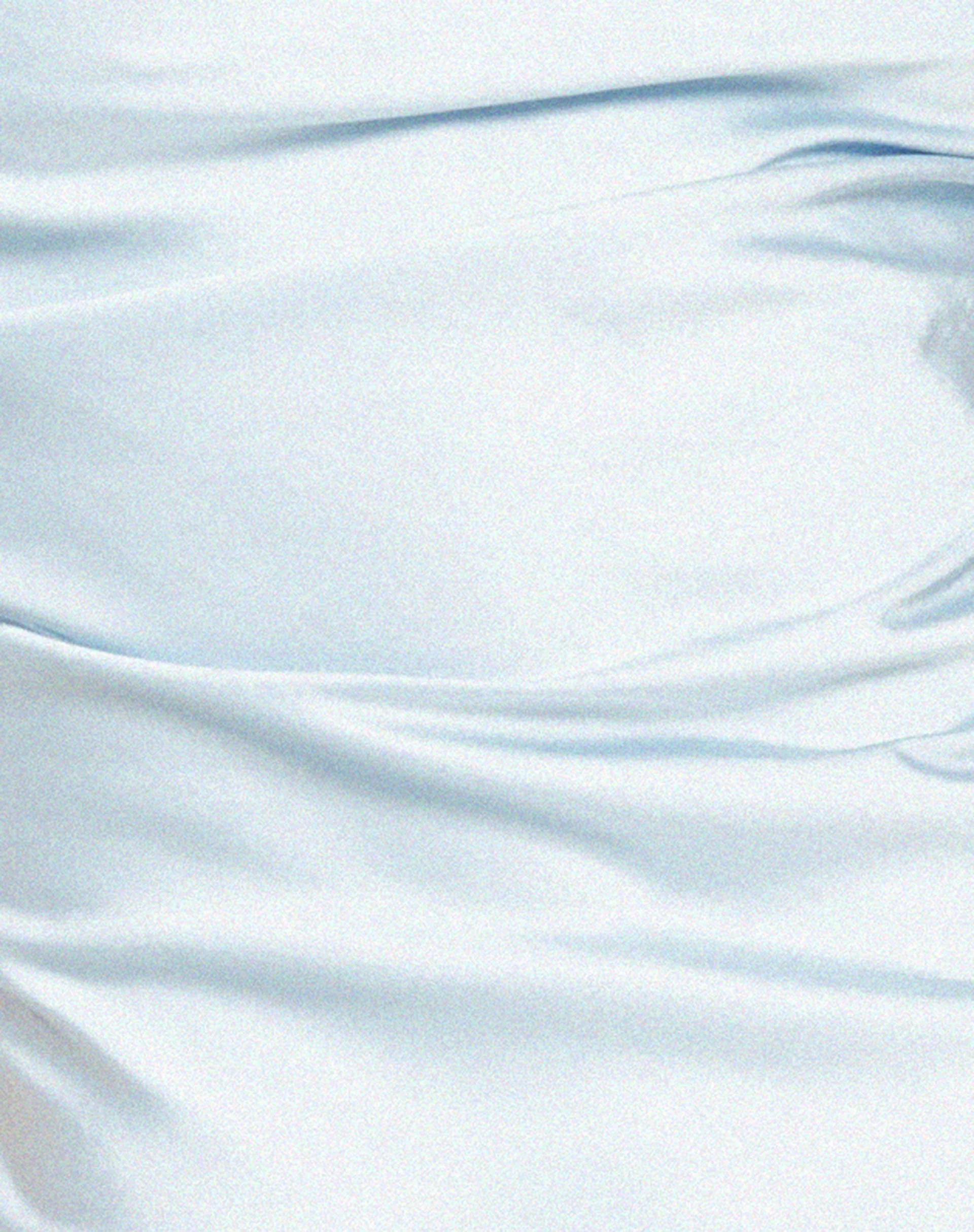 Zenita Mini Dress in Satin Ice Blue - Image 5