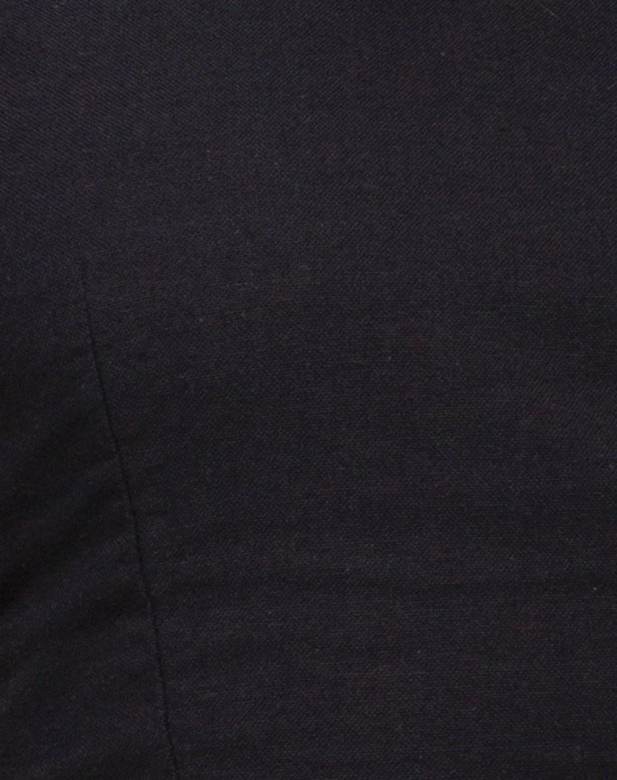 Zila Mini Skirt in Black - Image 5