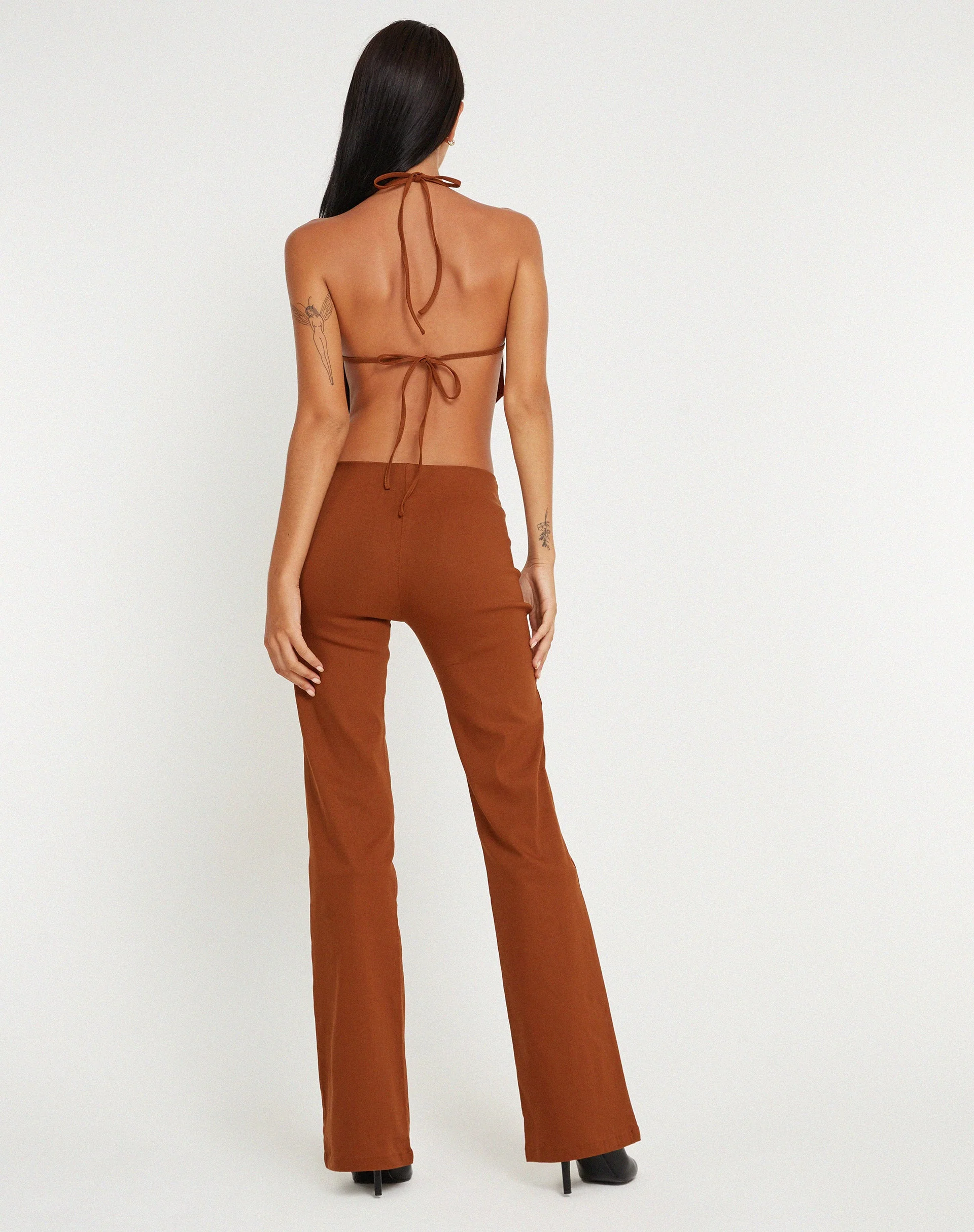 Zirnia Trouser in Coffee Bean - Image 5