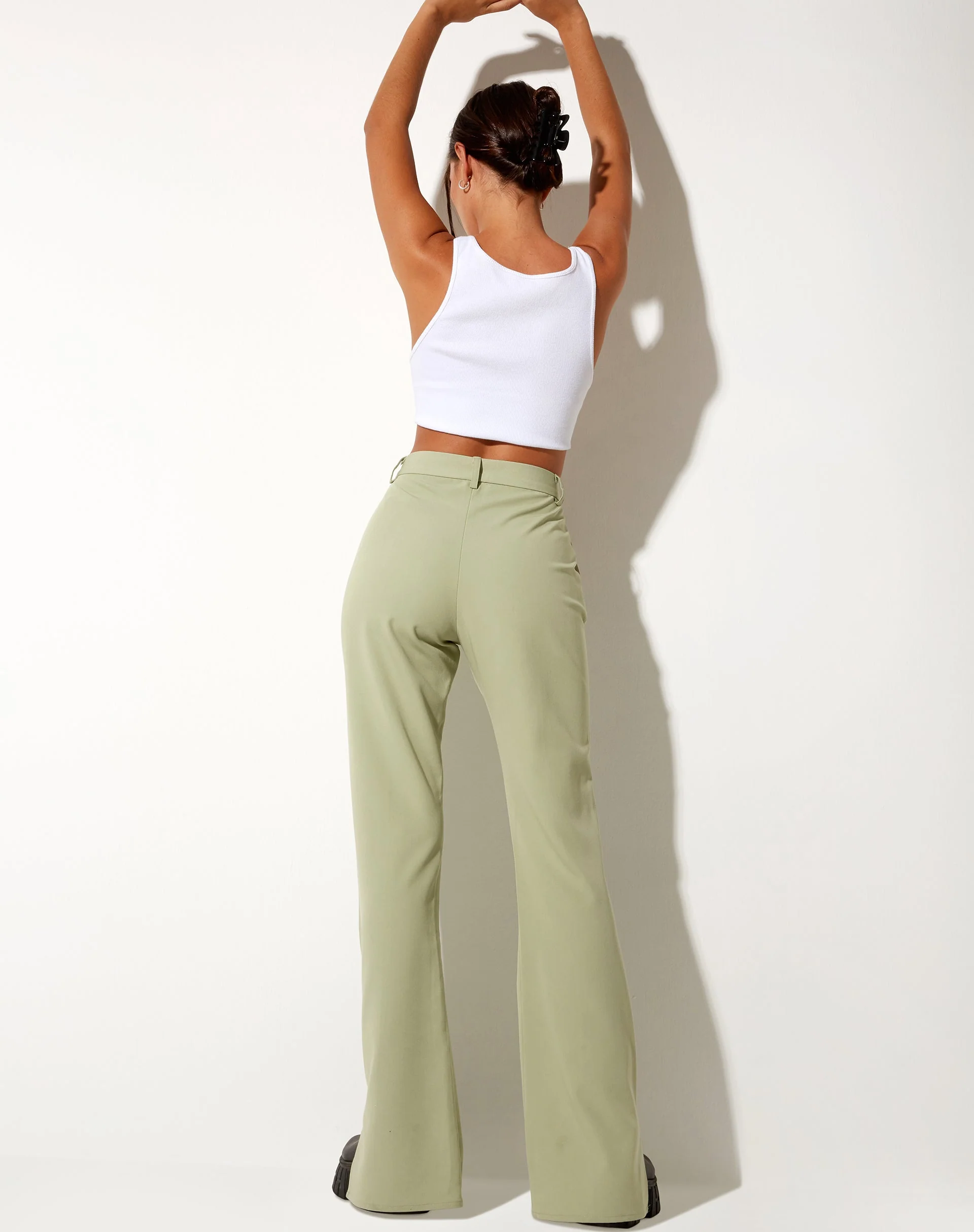 Zovey Trouser in Sage - Image 2